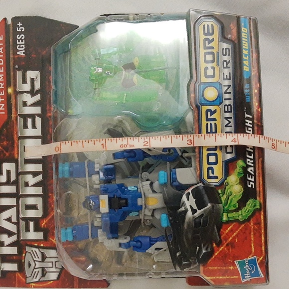 Transformers Power Core Combiners Searchlight with Backwind, 2 Pack SEALED - Picture 2 of 15